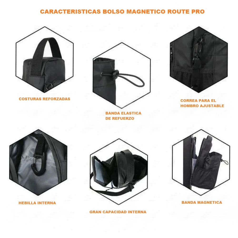 Bolso Magnético Route Pro para GYM